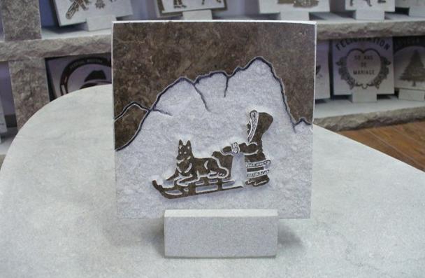 Sculpture de calcaire