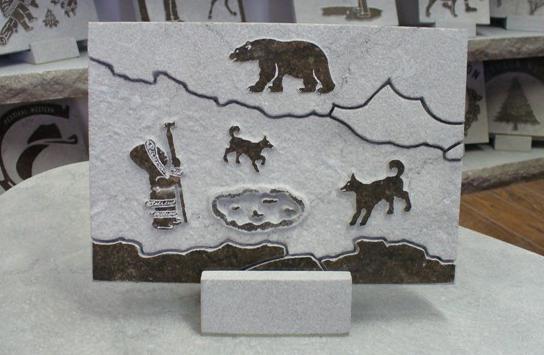 Sculpture de calcaire