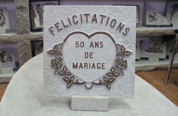 sculpture calcaire St-Marc sur pied calcaire 